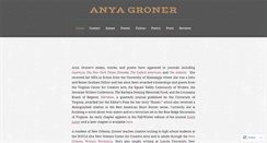 Desktop Screenshot of anyagroner.com